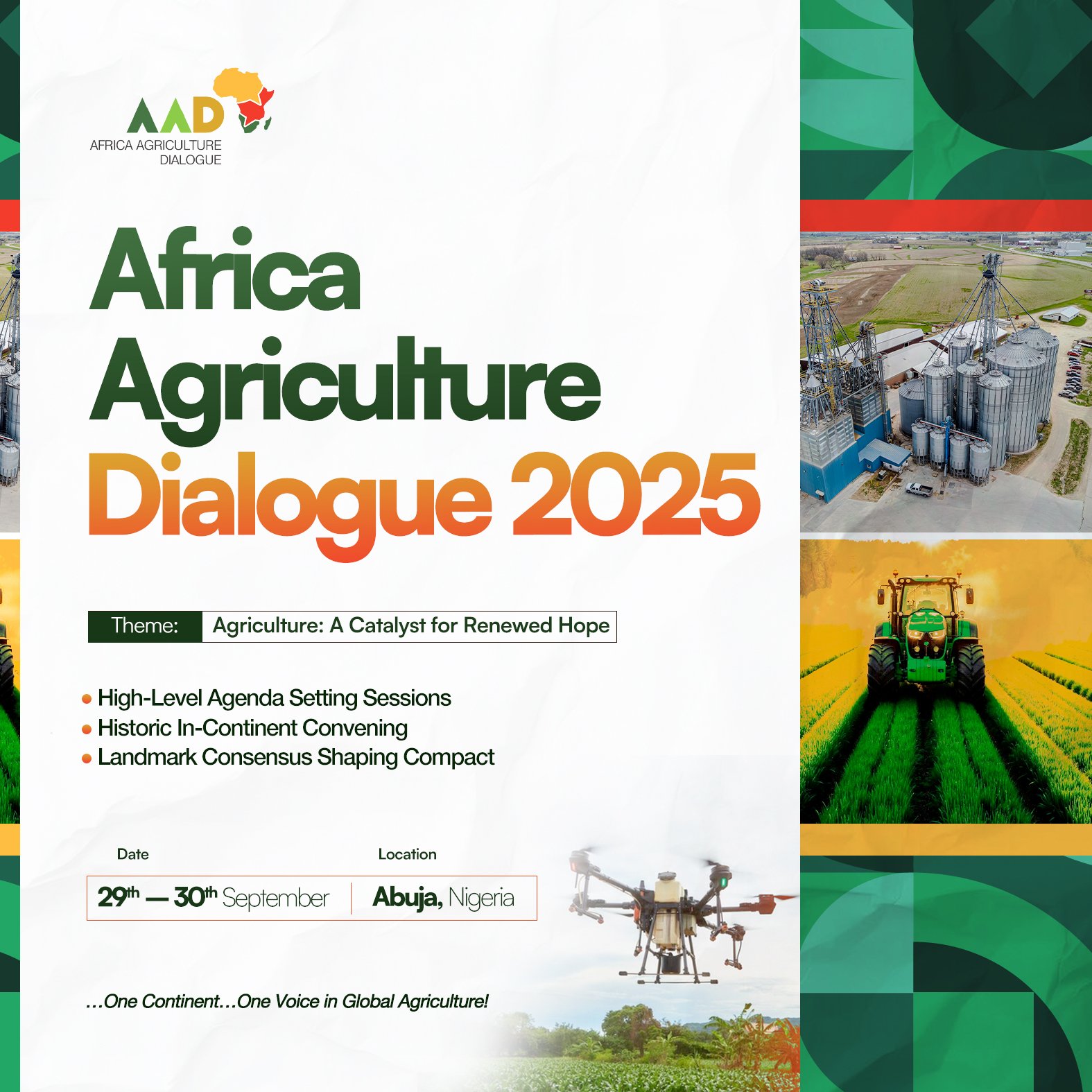Africa Agriculture Dialogue Flier